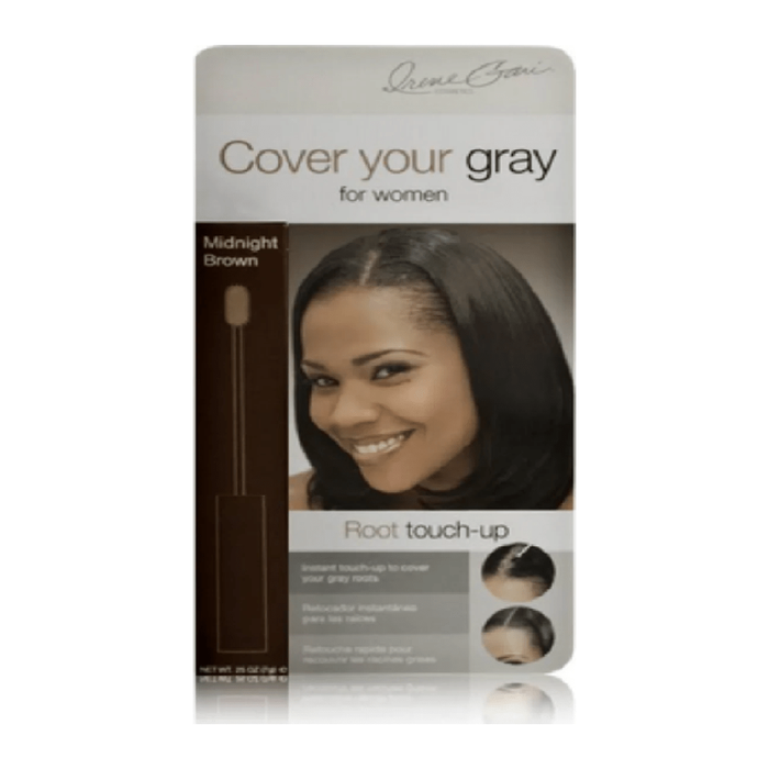 Irene Gari Cover Your Gray Root Touch Up Midnight Brown  0.25 oz