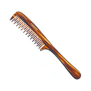 KENT Kent 21T Hand Made Curved Double-Row Detangling Comb, 7.5 Inch, 1 Oz Detangling Comb