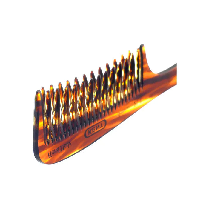 Kent 21T Hand Made Curved Double-Row Detangling Comb, 7.5 Inch, 1 Oz