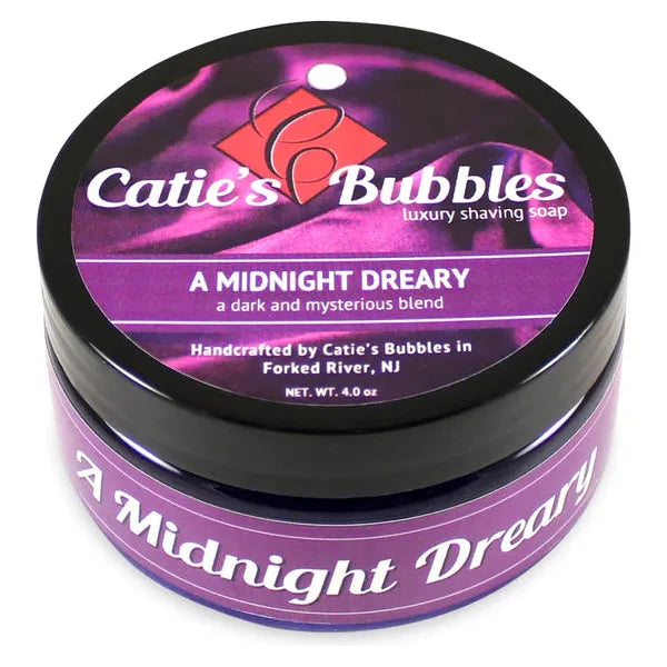 Catie's Bubbles A Midnight Dreary Shaving Soap 4 Oz