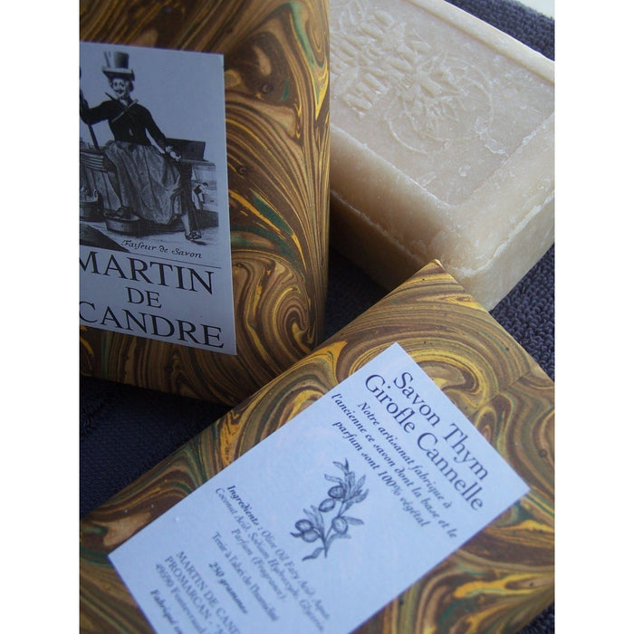 Martin de Candre Thym Girofle Cannelle Soap Thyme, Cloves, Cinnamon 250g