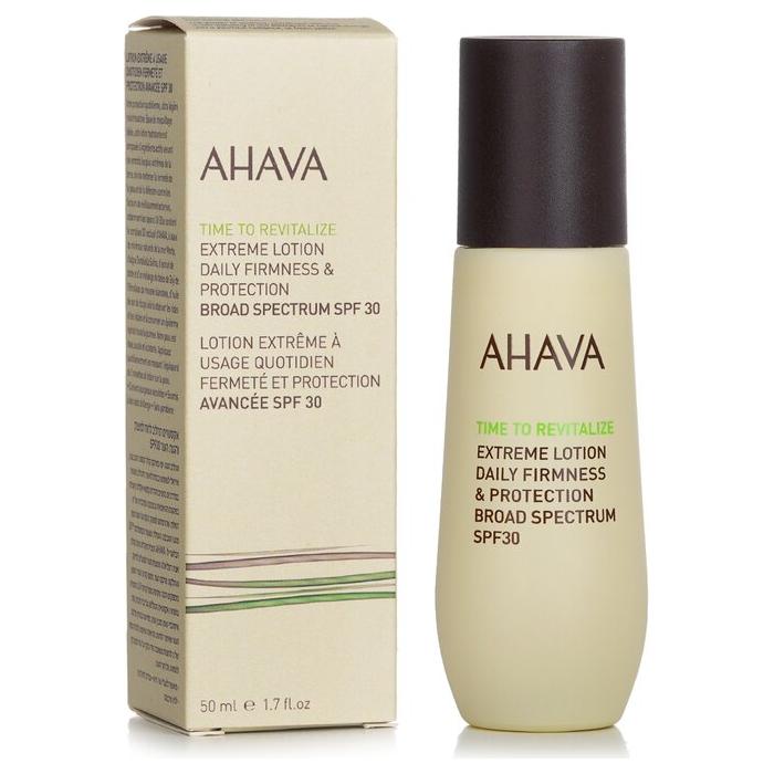 Ahava Time To Revitalize Extreme Lotion Daily Firmness & Protection SPF 30 1.7oz
