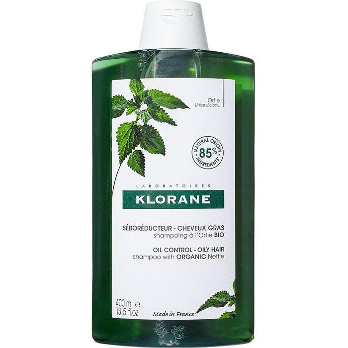 Klorane Ortie Oil Control Shampoo with Organic Nettle 400ml