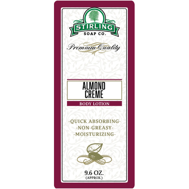 Stirling Soap Co. Almond Creme Lotion 9.6 Oz