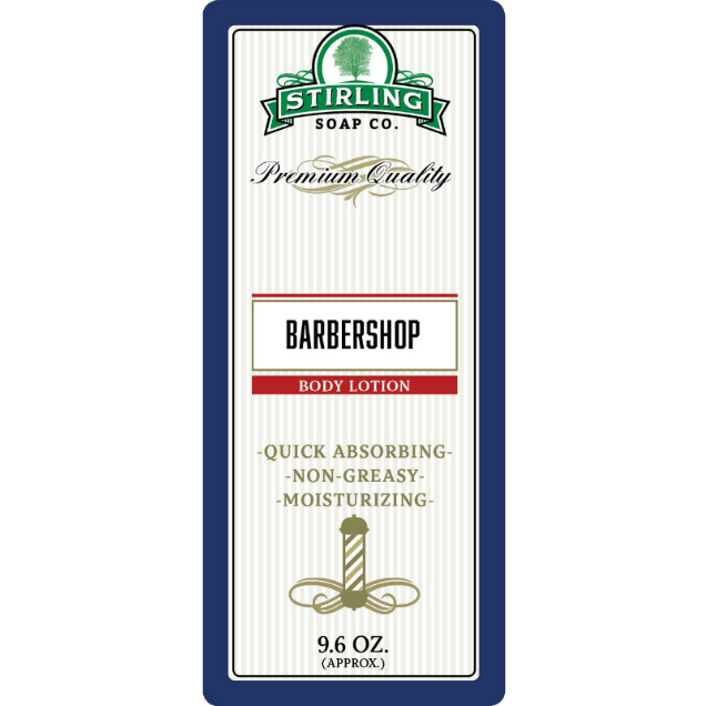 Stirling Soap Co. Barbershop Lotion 9.6 Oz