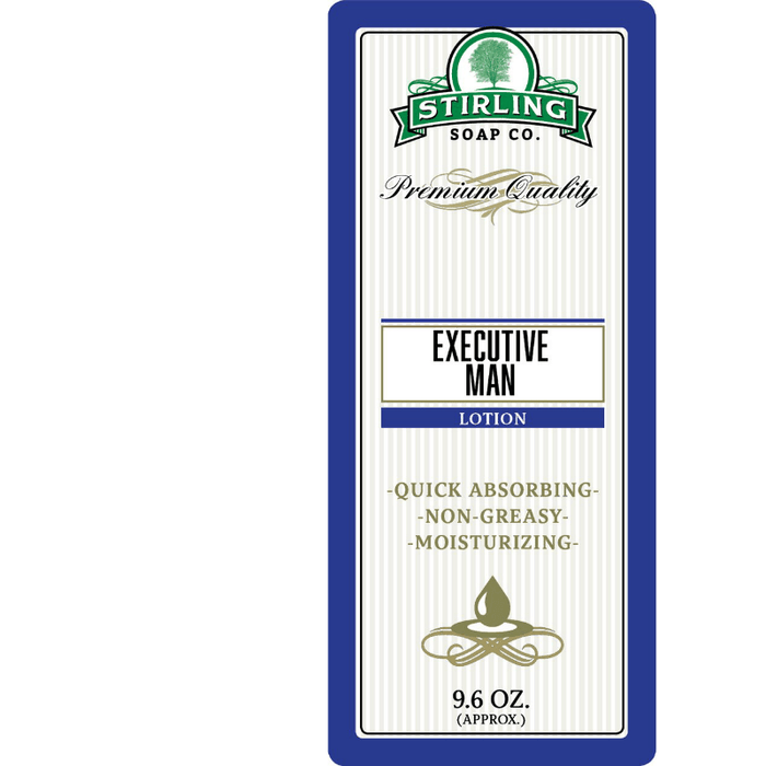 Stirling Soap Co. Executive Man Lotion 9.6 Oz