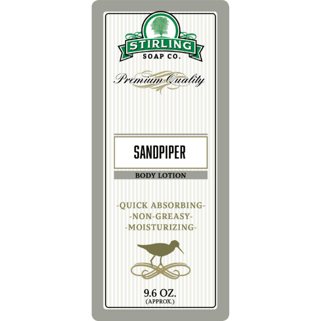 Stirling Soap Co. Sandpiper Lotion 9.6 Oz