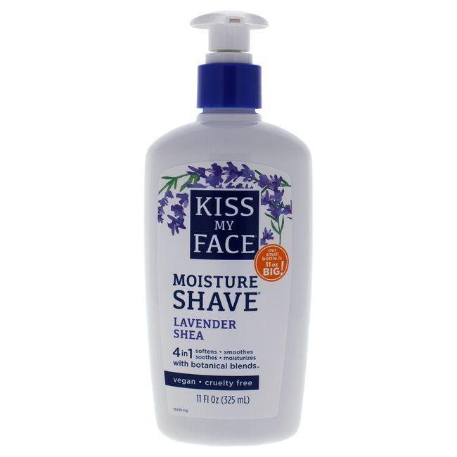 Kiss My Face Kiss My Face Moisture Shave, Lavender Shea 325ML Shaving Cream