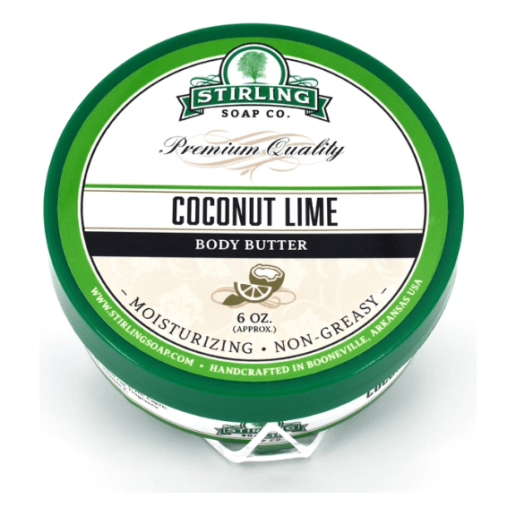 Stirling Soap Co. Coconut Lime Body Butter 6 Oz
