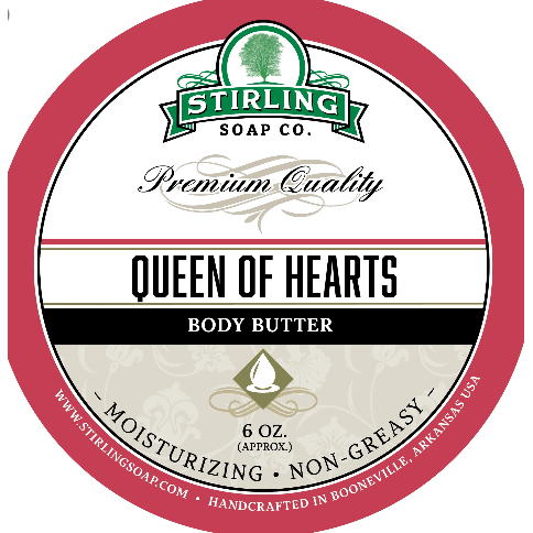 Stirling Soap Co. Queen of Hearts Body Butter 6 Oz