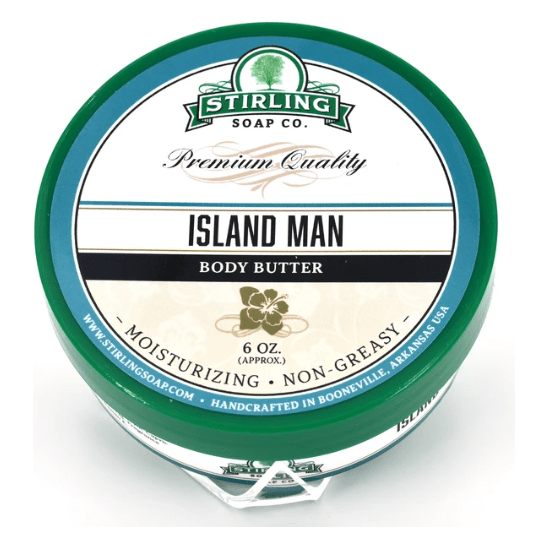 Stirling Soap Co. Island Man Body Butter 6 Oz