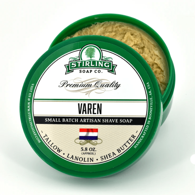 Stirling Soap Co. Varen Shave Soap Jar 5.8 oz