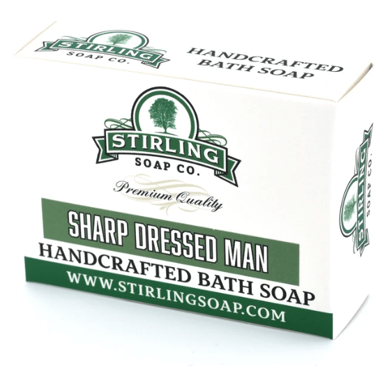 Stirling Soap Co Stirling Soap Co. Sharp Dressed Man Bath Soap 5.5 Oz Bath Soap