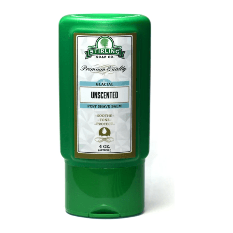 Stirling Soap Co Stirling Soap Co. Glacial - Unscented Post Shave Balm 4 Oz Post Shave Balm