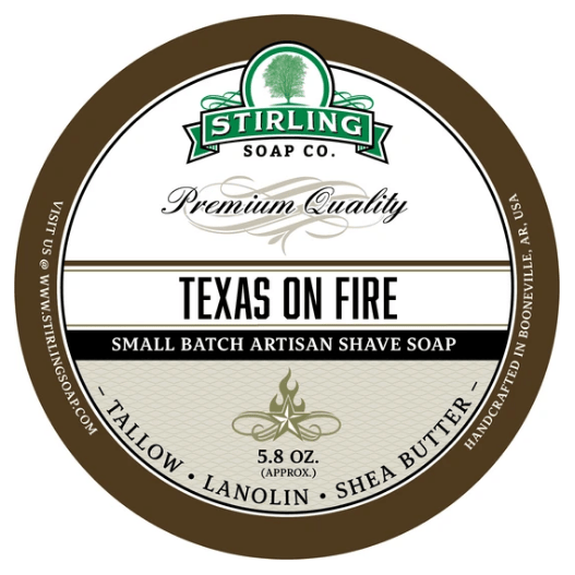 Stirling Soap Co. Texas on Fire Post Shave Balm 4 Oz