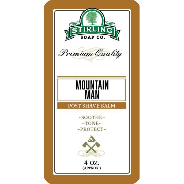Stirling Soap Co. Mountain Man Post Shave Balm 4 Oz