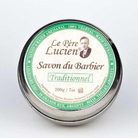 Le Pere Lucien Traditionnel Shaving Soap Steel Box 200G