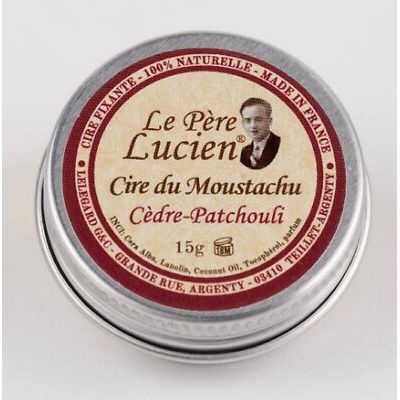 Le Pere Lucien Cidre Patchouli 100% Natural Mustache Wax 15g
