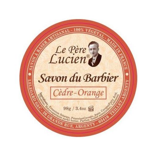 Le Pere Lucien Cidre Orange Shaving Soap Refill 100G