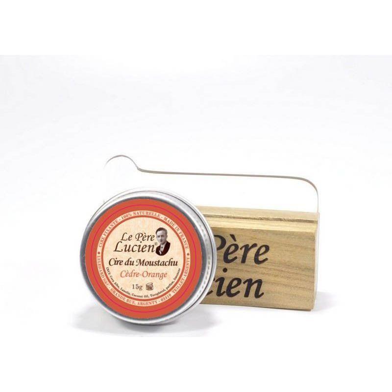 Le Pere Lucien Le Pere Lucien Cidre-Orange 100% Natural Mustache Wax 15g Mustache Wax
