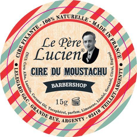 Le Pere Lucien Barbershop 100% Natural Mustache Wax 15g
