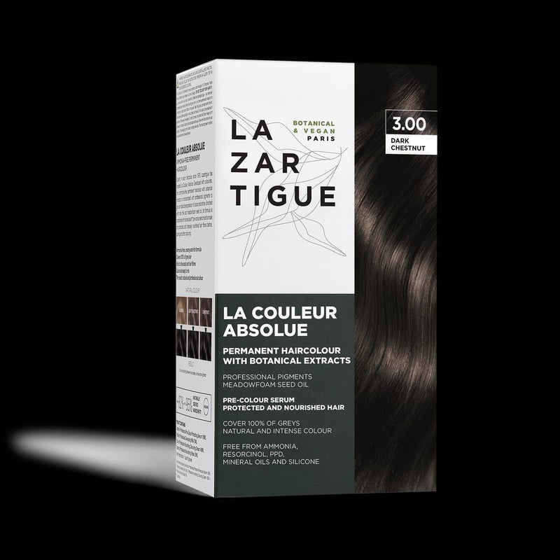 Lazartigue Lazartigue La Couleur Absolue Permanent Hair Color Kit 3.00 Dark Chestnut Hair Color Kit