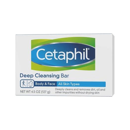 Cetaphil Deep Cleansing Bar 4.5 Oz