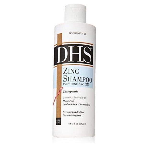 DHS Zinc Shampoo Pyrithione Zinc 2% 8 fl oz