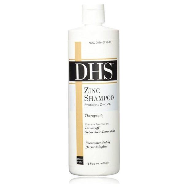 DHS Zinc Shampoo Pyrithione Zinc 2% 16 fl oz