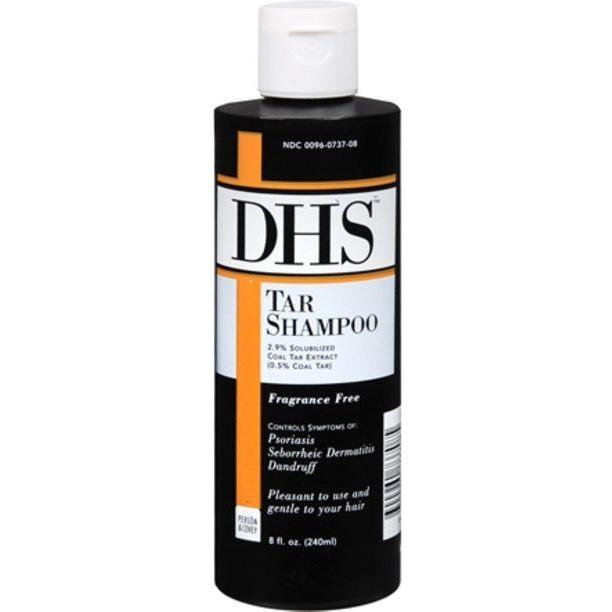 DHS DHS Fragrance Free Tar Shampoo 8 Fl Shampoo
