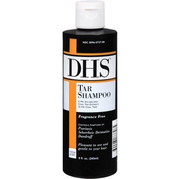 DHS Fragrance Free Tar Shampoo 8 Fl