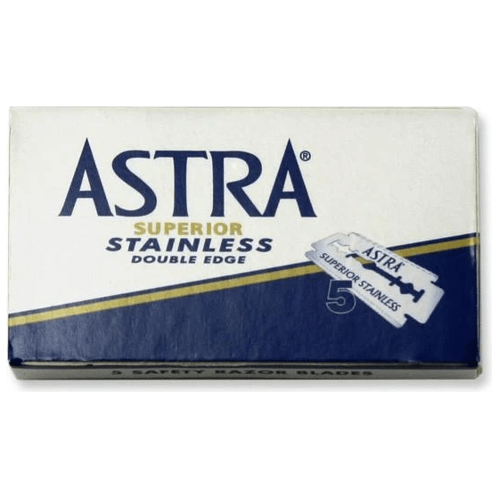 Astra Astra Superior Stainless Double Edge Razor Blades - 5 Pack Razor Blades