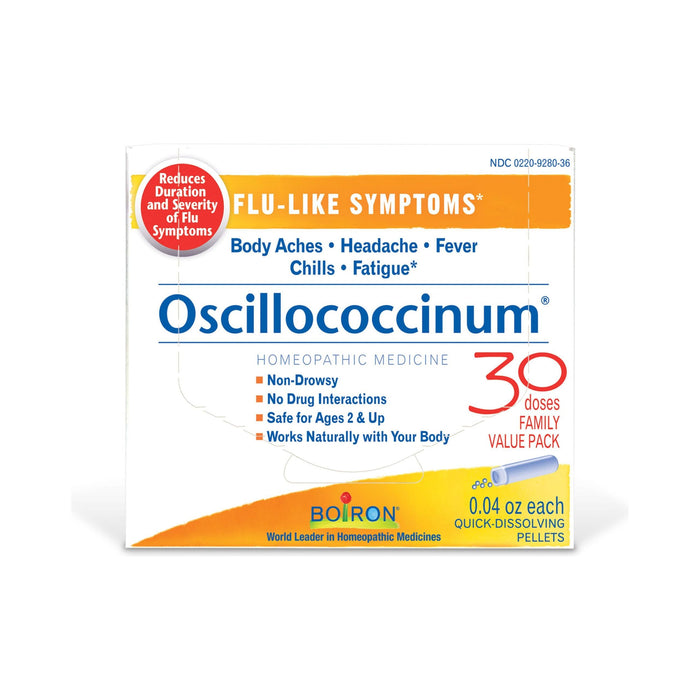 Boiron Oscillococcinum Flu-Like Symptom Relief 30 Ct