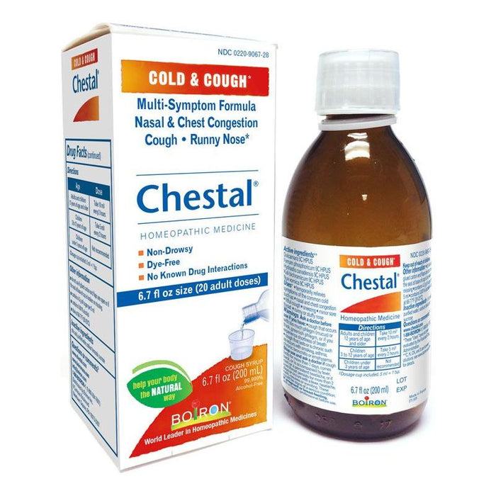 Boiron Chestal Cold & Cough Syrup 6.7 fl oz