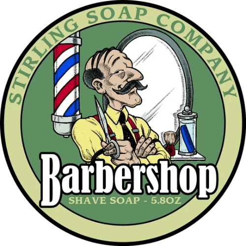Stirling Soap Co. Barbershop Shave Soap Jar 5.8 oz