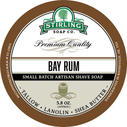Stirling Soap Co Stirling Soap Co. Bay Rum Shaving Collection Shaving Set