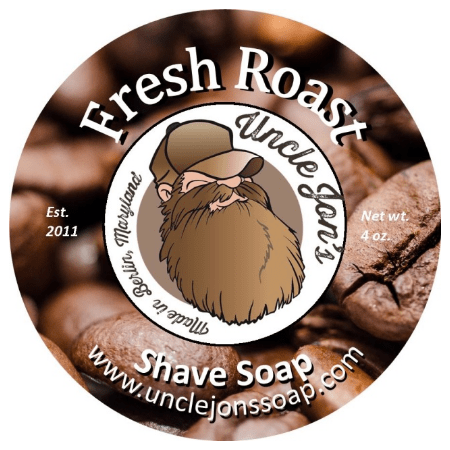 Uncle Jon?s Fresh Roast Shaving Soap 4 Oz