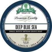 Stirling Soap Co Stirling Soap Co. Deep Blue Sea Shaving Collection Shaving Set