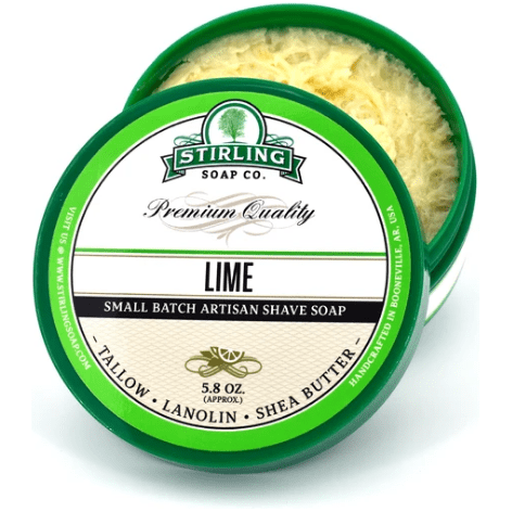 Stirling Soap Co Stirling Soap Co. Lime Shaving Collection Shaving Set