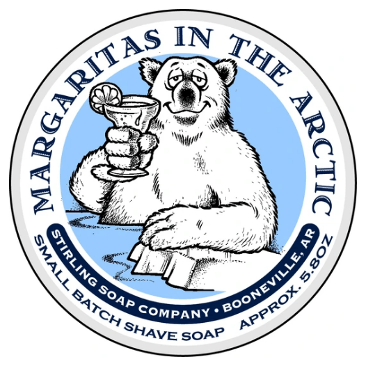 Stirling Soap Co. Margaritas in the Arctic Shave Soap Jar 5.8 oz