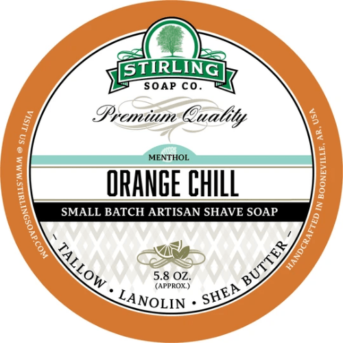 Stirling Soap Co Stirling Soap Co. Orange Chill Shaving Collection Shaving Set