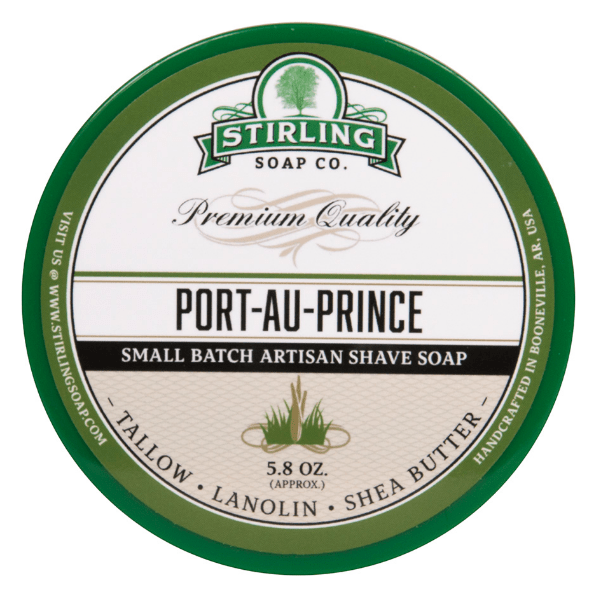 Stirling Soap Co. Port-au-Prince Shave Soap Jar 5.8 oz