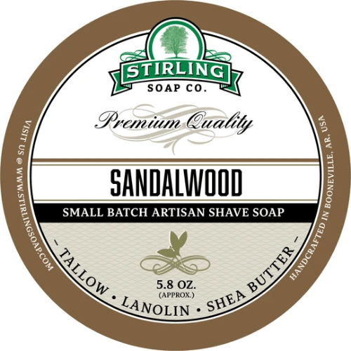 Stirling Soap Co Stirling Soap Co. Sandalwood Shaving Collection Shaving Set