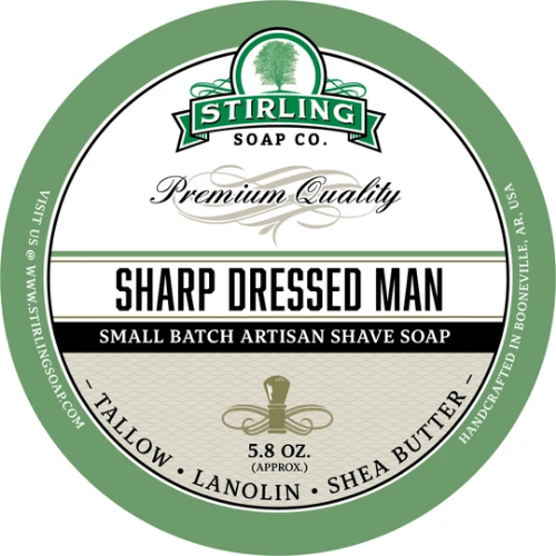 Stirling Soap Co Stirling Soap Co. Sharp Dressed Man Shaving Collection Shaving Set