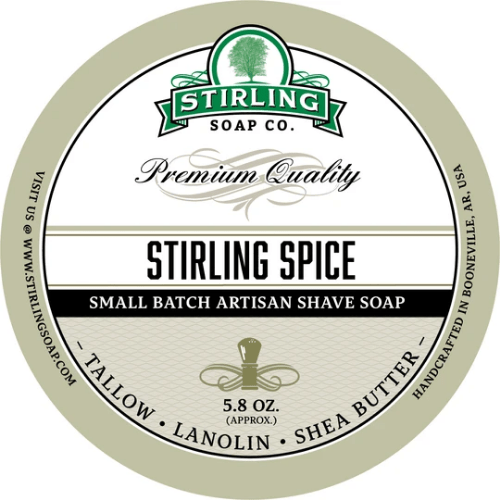 Stirling Soap Co Stirling Soap Co. Stirling Spice Shaving Collection Shaving Set