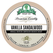 Stirling Soap Co Stirling Soap Co. Vanilla Sandalwood Shaving Collection Shaving Set