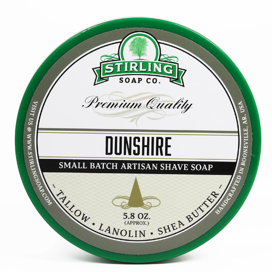Stirling Soap Co. Dunshire Shave Soap Jar 5.8 oz