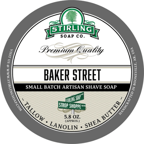 Stirling Soap Co Stirling Soap Co. Baker Street Shaving Collection Shaving Set