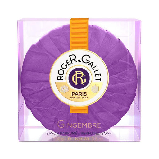 Roger & Gallet Roger & Gallet Gingembre Bar Soap for Unisex 3.5 oz Bar Soap Dark Orchid