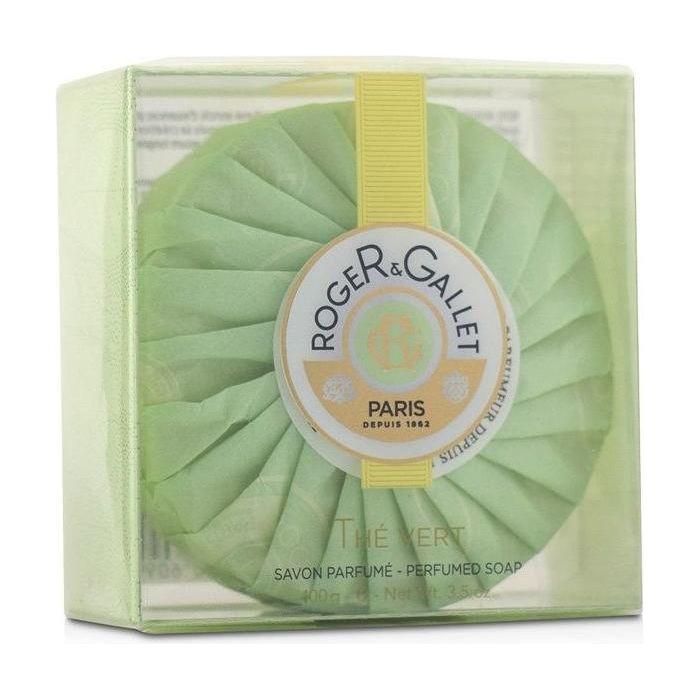 Roger & Gallet Roger & Gallet The Vert Perfumed Soap 3.5 oz Perfumed Soap Dark Sea Green